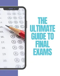 Ultimate Guide to Final Exams – Image 1