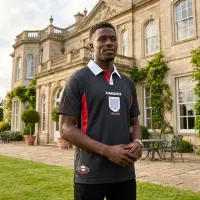 ENGLAND BLACK CONCEPT RETRO JERSEY – Image 2