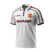 MANCHESTER UNITED WHITE CONCEPT RETRO JERSEY – Image 3