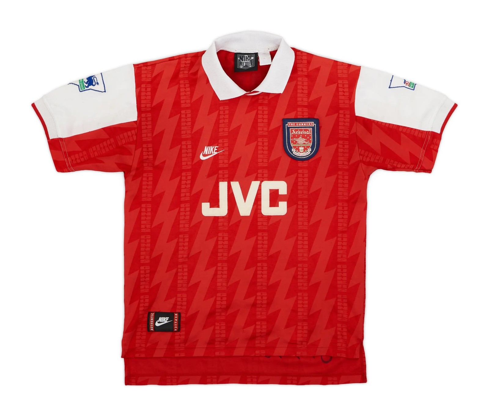 NIKE ARSENAL FC 1994-1995 HOME RETRO JERSEY – Image 3