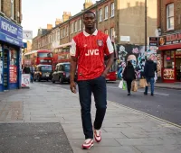 NIKE ARSENAL FC 1994-1995 HOME RETRO JERSEY – Image 2