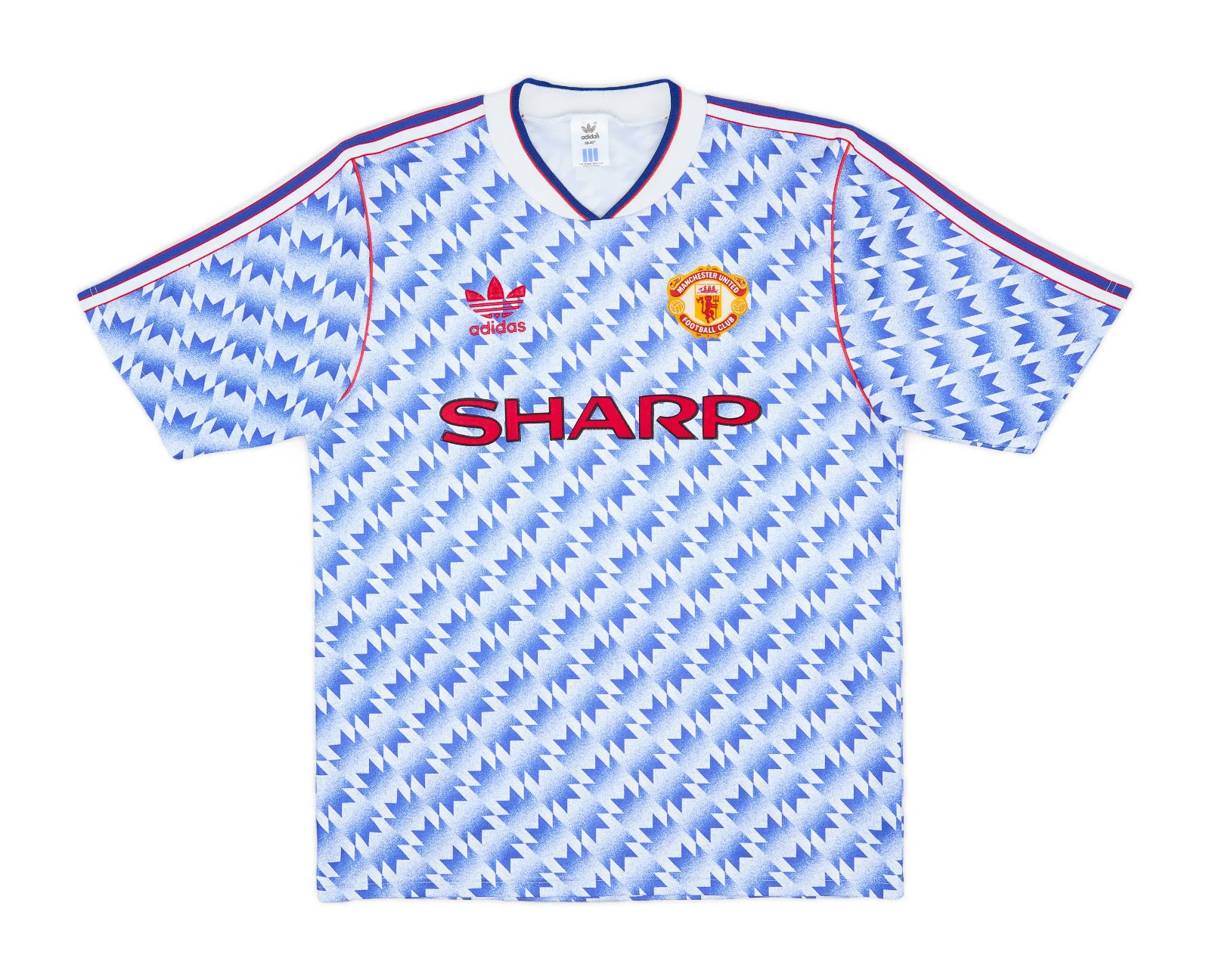ADIDAS MANCHESTER UNITED 1990-1991 AWAY JERSEY  – Image 3