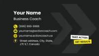 ActionCOACH Custom Elite Business Card (x250) – Image 2