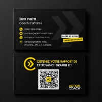 ActionCOACH Custom Elite Business Card (x250) – Image 4