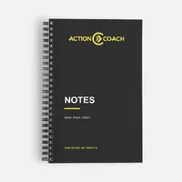 ActionCOACH Lined Spiral Notebook – Image 1