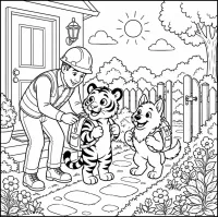 SAFETY FIRST COLORING ADVENTURES – Image 3