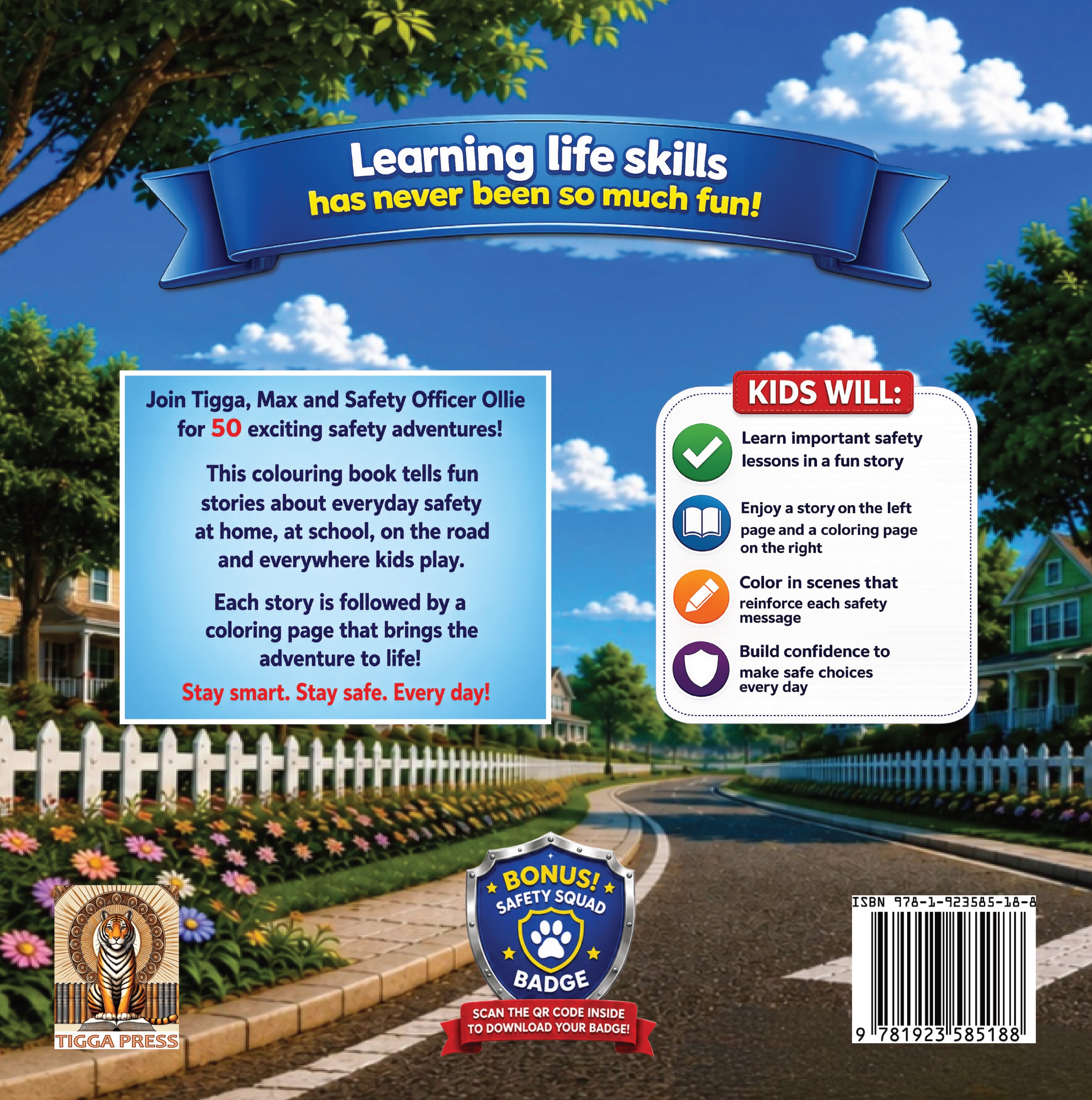 SAFETY FIRST COLORING ADVENTURES – Image 8