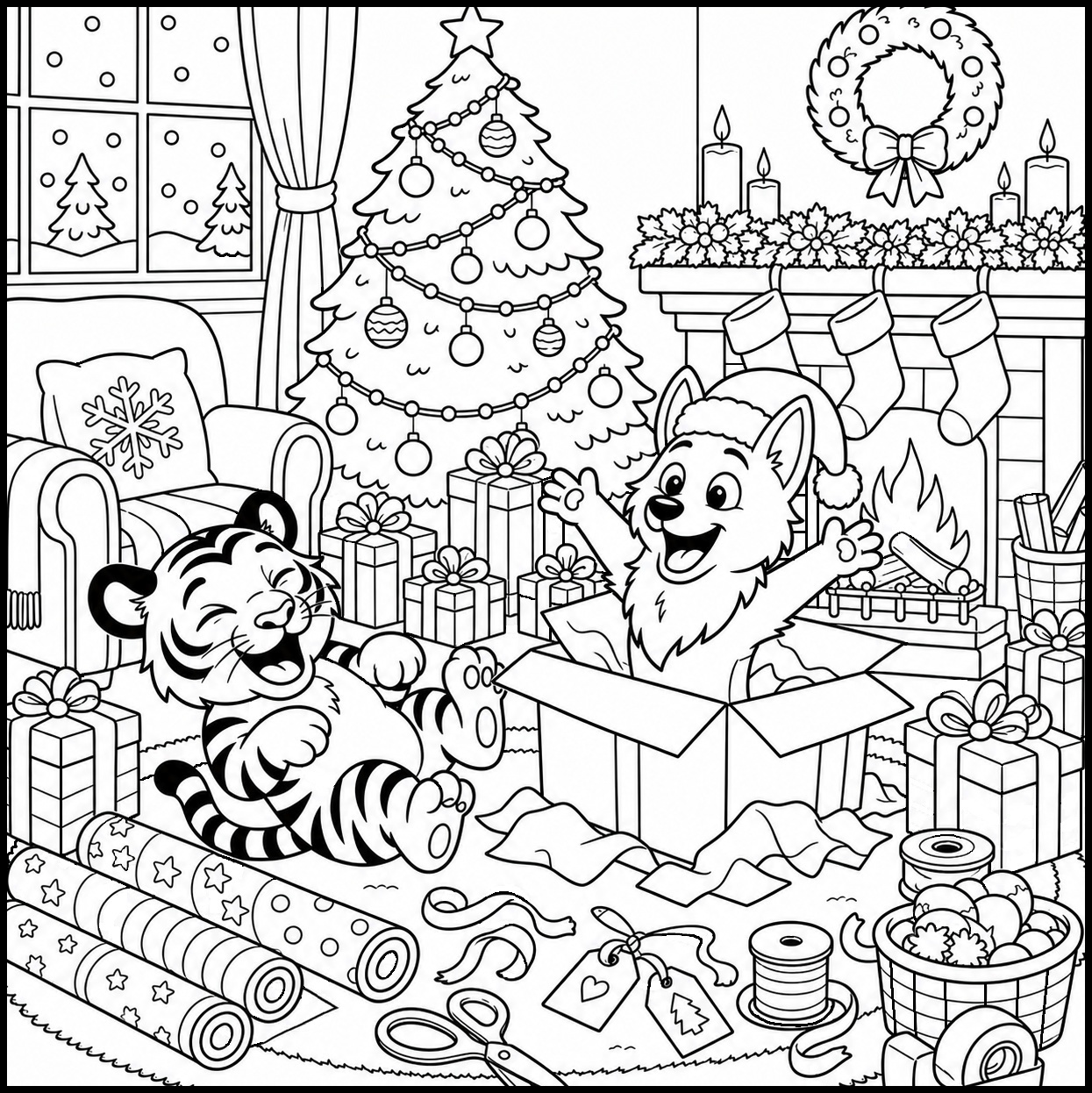 CHRISTMAS COLORING ADVENTURES – Image 6
