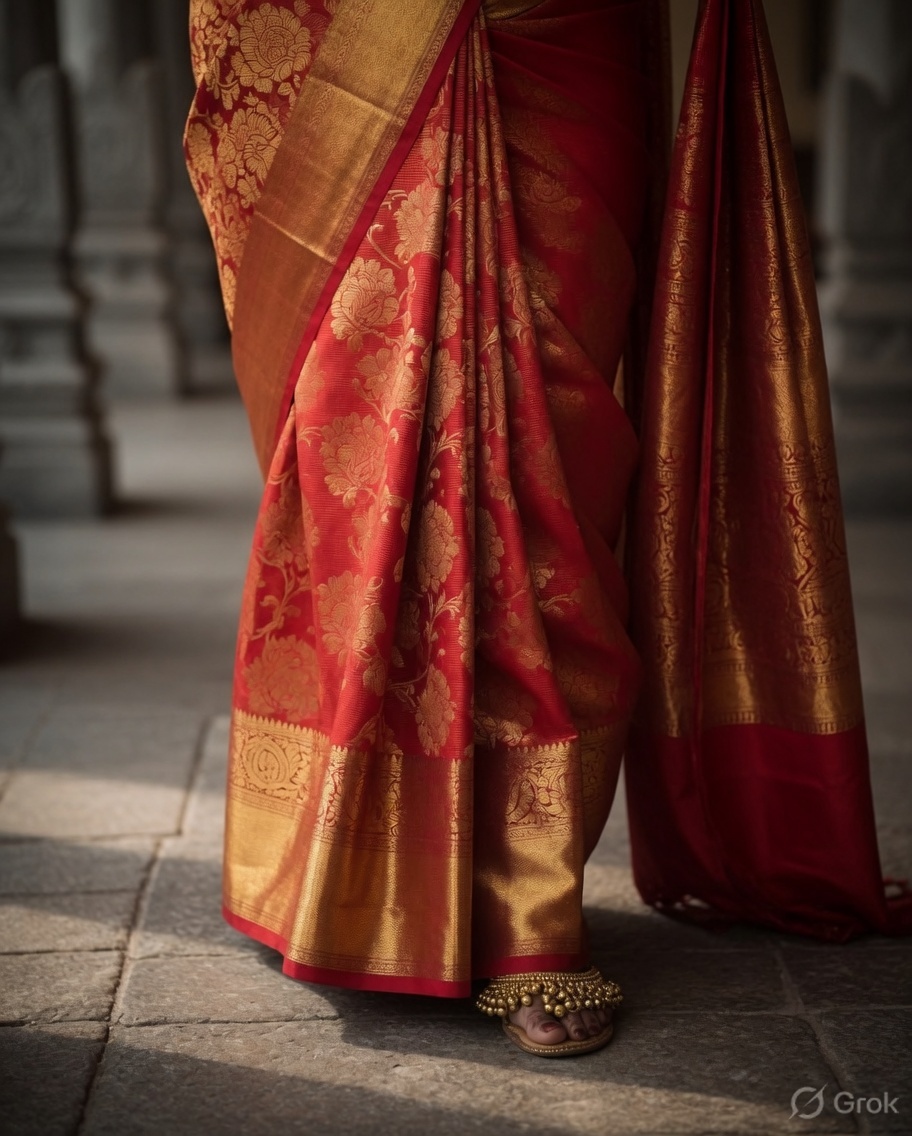 Kanchipuram Pattu Saree – Image 3