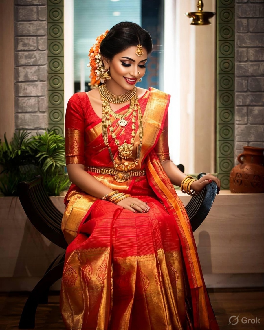 Kanchipuram Pattu Saree – Image 2
