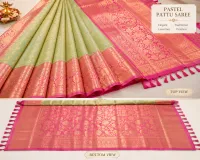 Zari Woven Silk Saree – Image 2