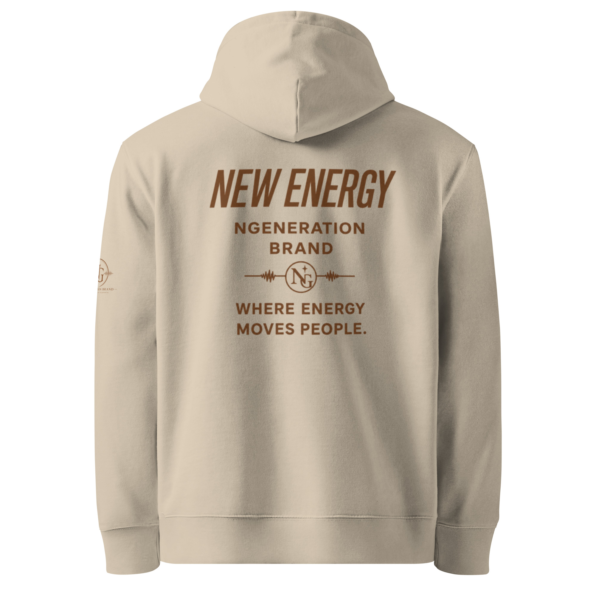 New Energy (Unisex essential organic hoodie) – Image 8