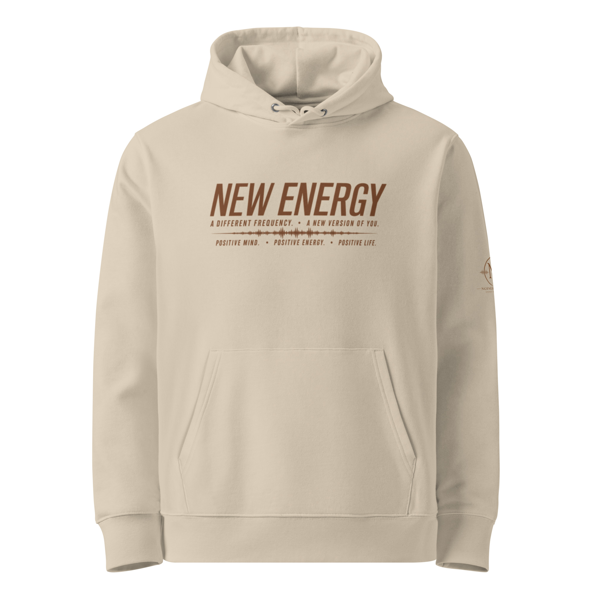New Energy (Unisex essential organic hoodie) – Image 13