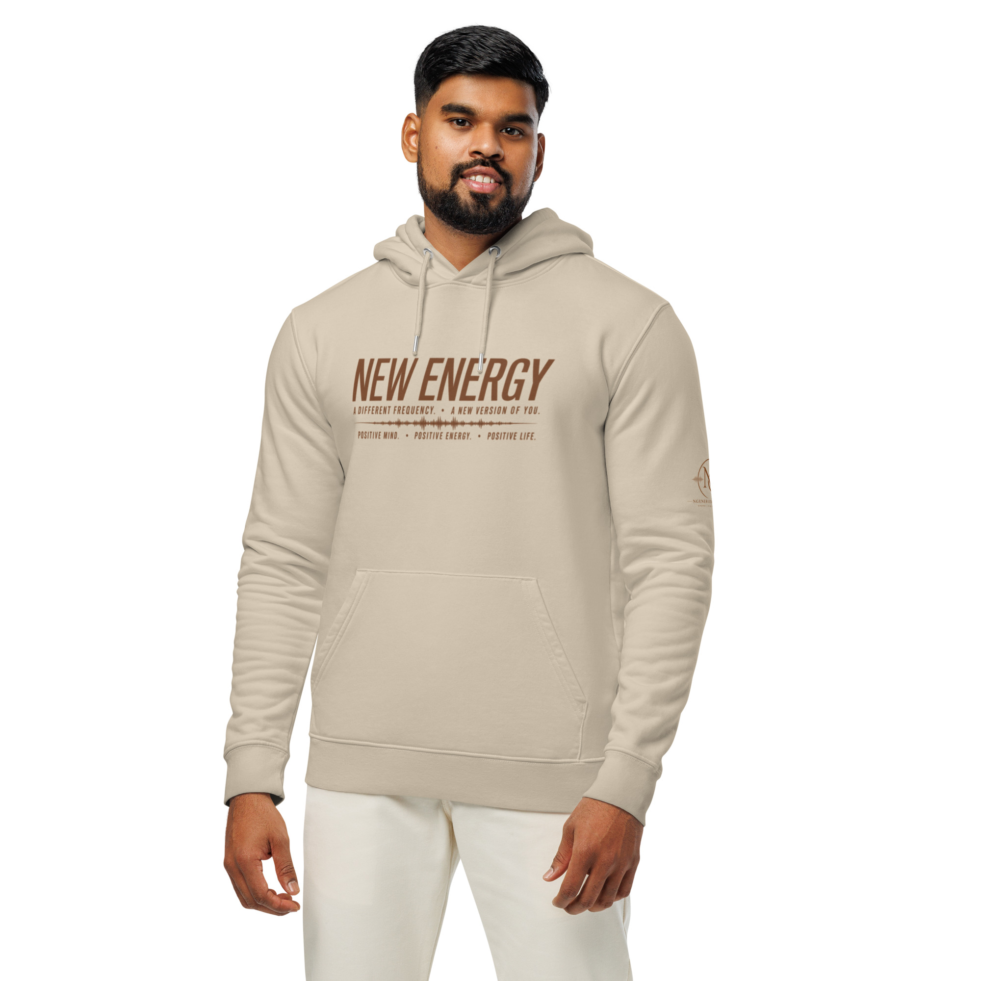 New Energy (Unisex essential organic hoodie) – Image 10