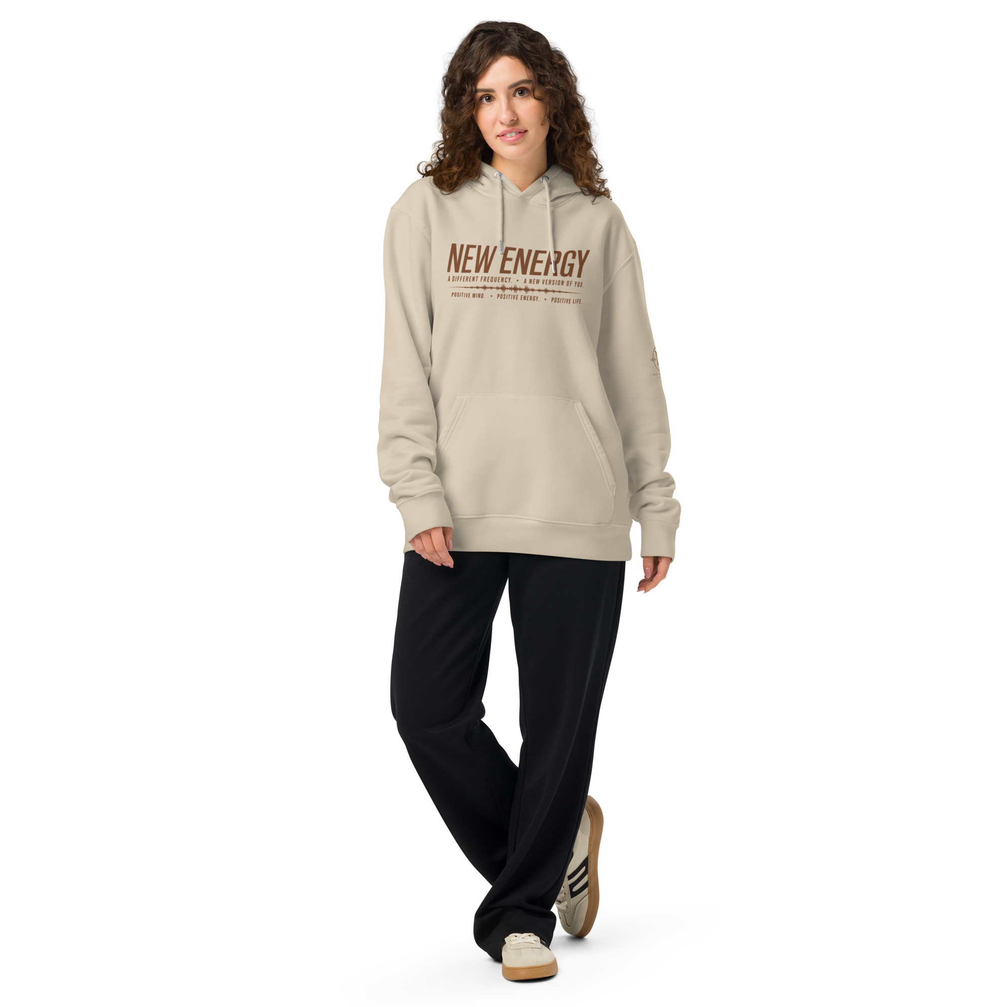 New Energy (Unisex essential organic hoodie) – Image 11