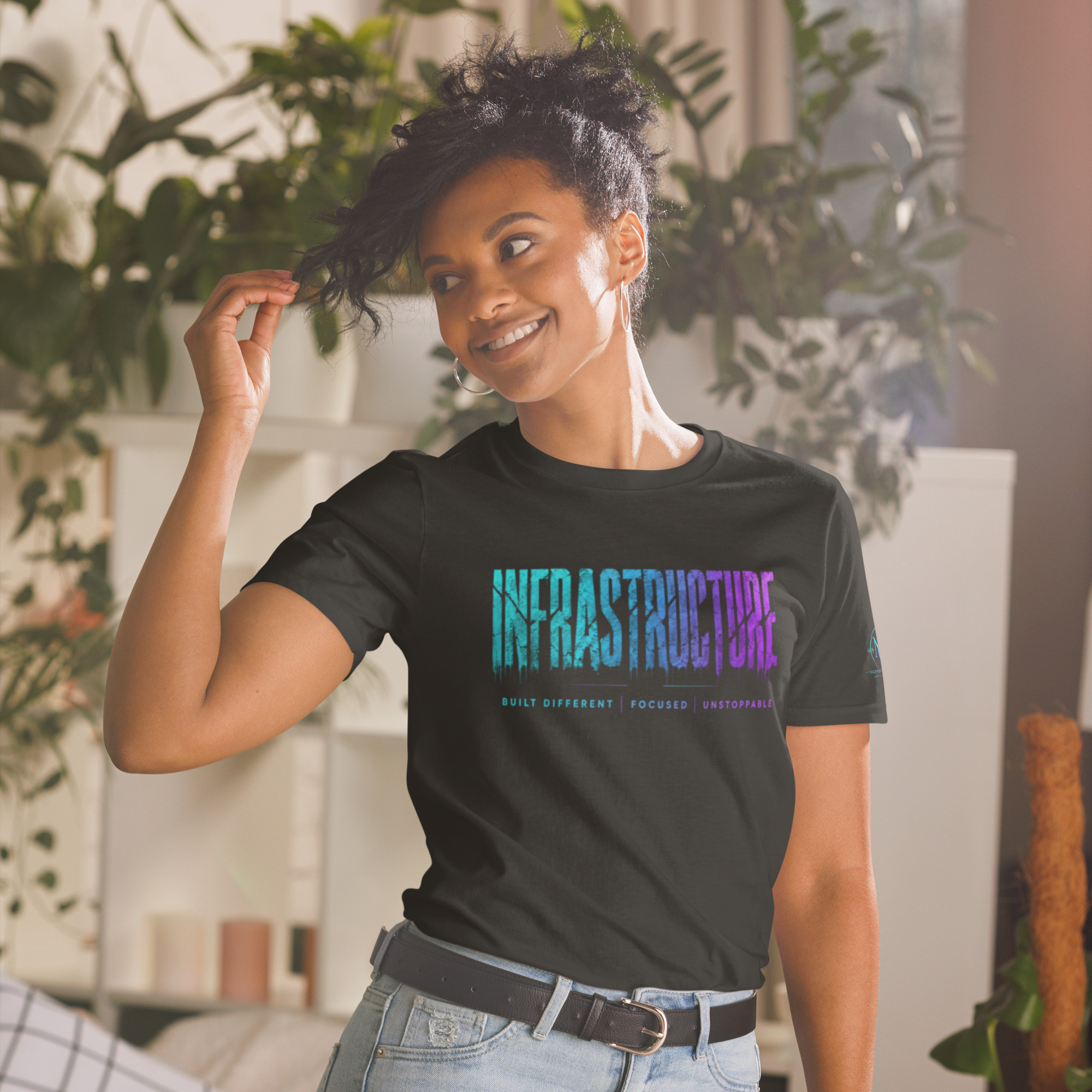Infrastructure (Unisex t-shirt) – Image 11