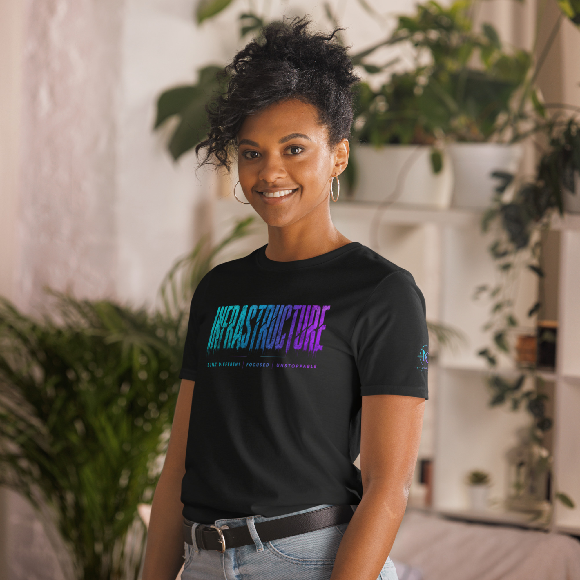 Infrastructure (Unisex t-shirt) – Image 10