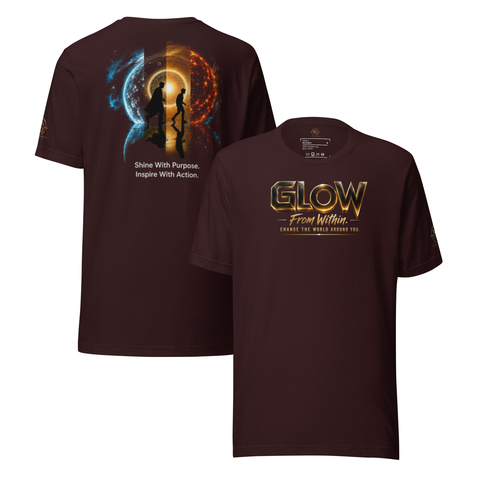Glow (Unisex t-shirt) – Image 40