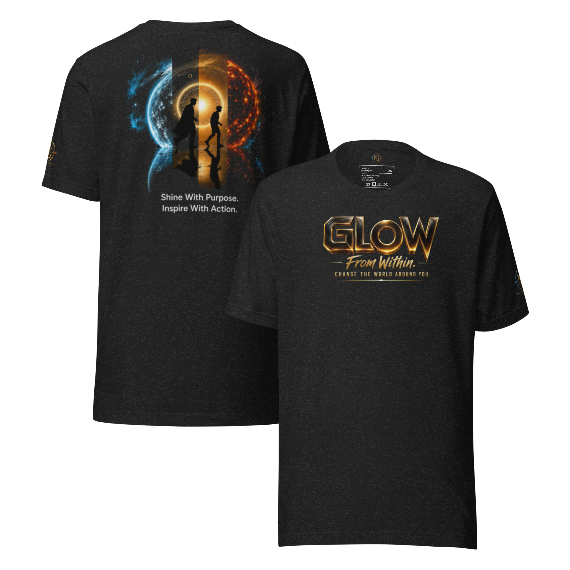 Glow (Unisex t-shirt) – Image 1