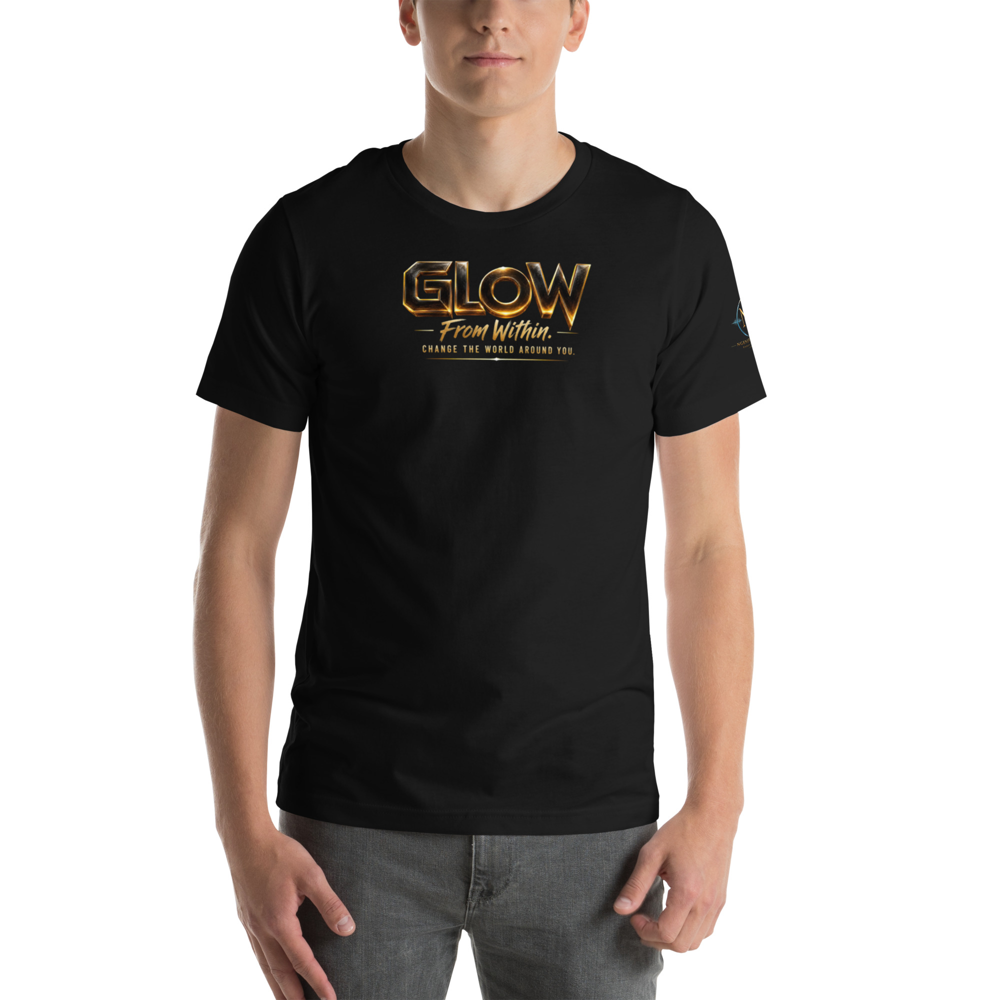 Glow (Unisex t-shirt) – Image 25