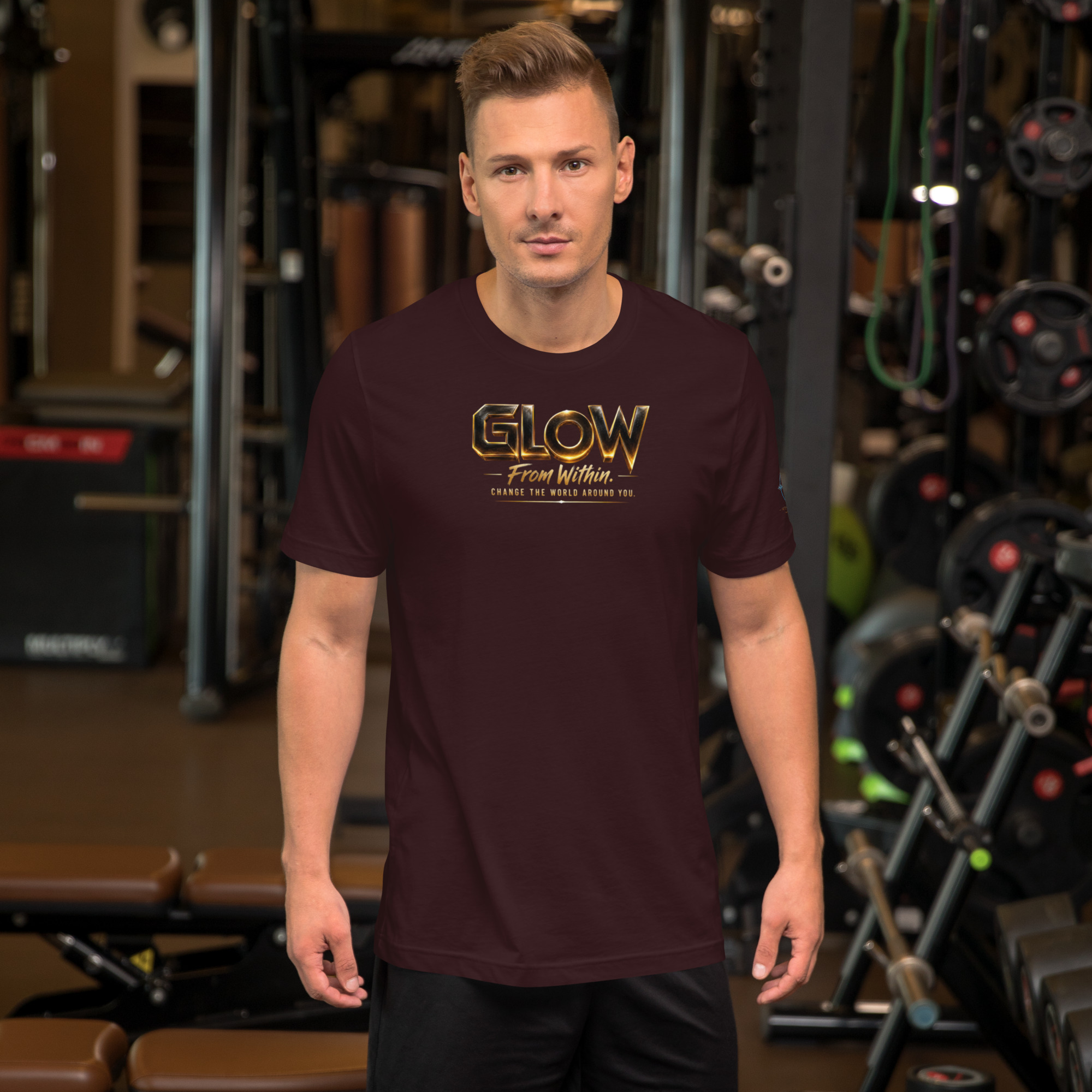 Glow (Unisex t-shirt) – Image 2