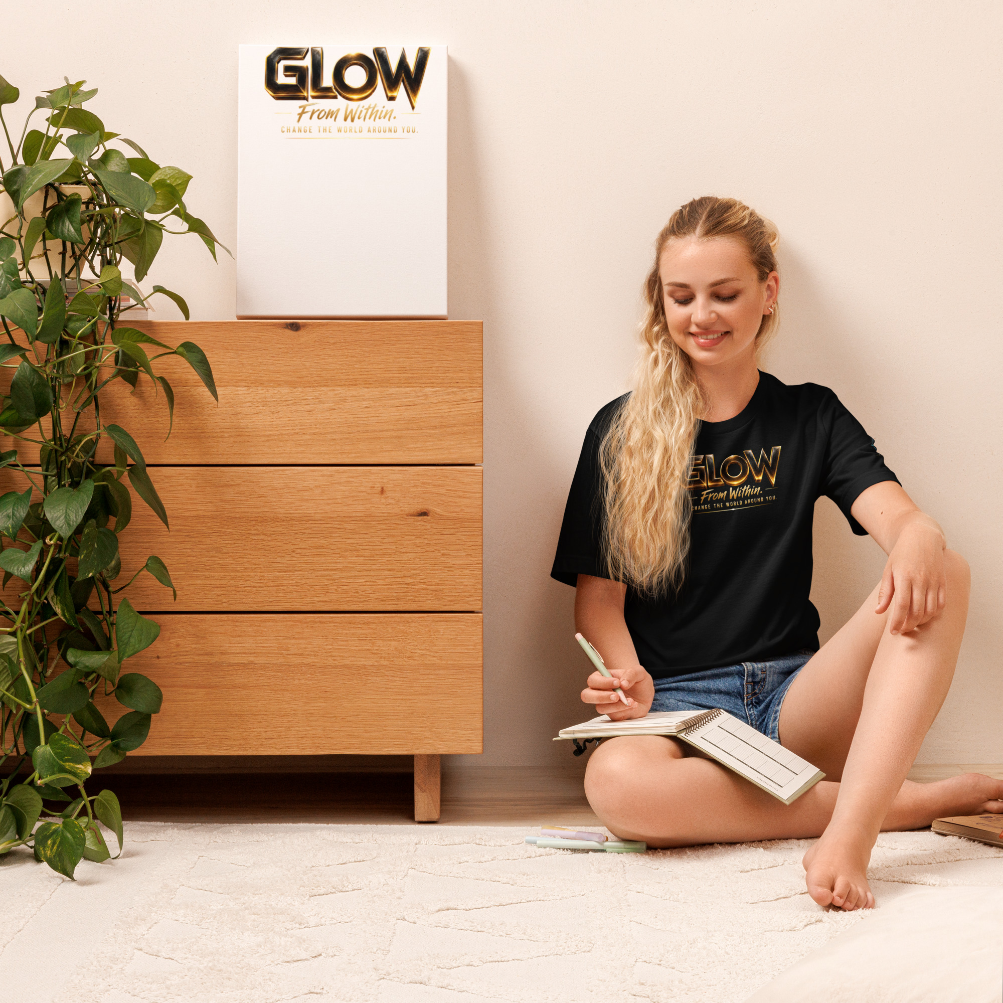 Glow (Unisex t-shirt) – Image 16