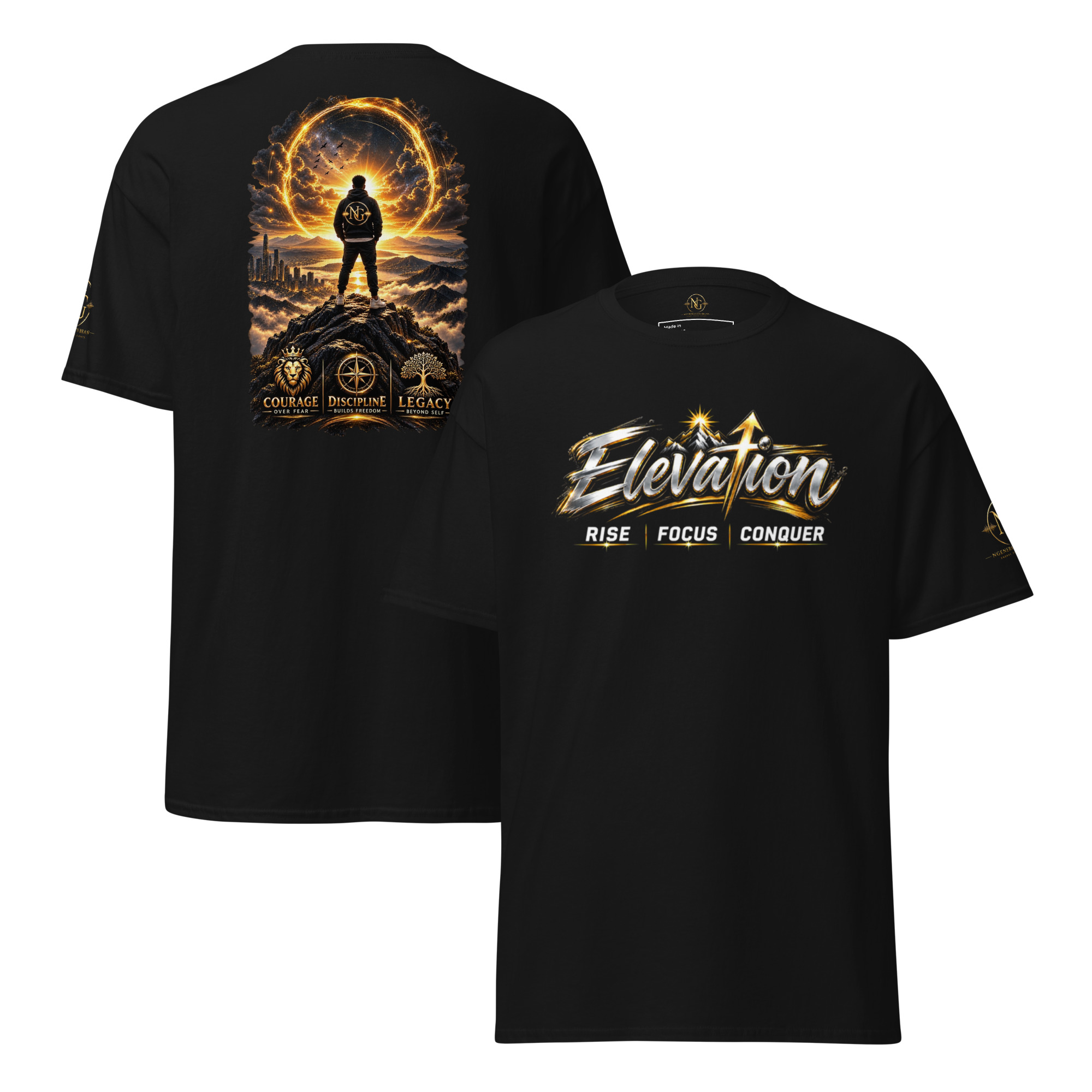 Elevation (Unisex classic tee) – Image 1