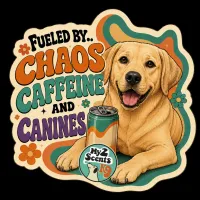 Chaos, Caffeine, and Canines – Yellow Lab