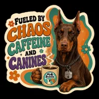 Chaos, Caffeine, and Canines – Doberman