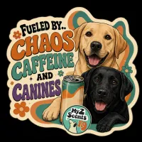 Chaos, Caffeine, and Canines – Double Lab