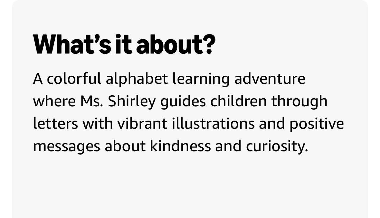 Alphabets With Miss Shirley – Image 3