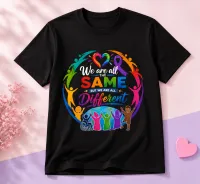 We Are All The Same Black Shirt – Image 1