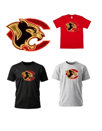 Neon Cougar Shirt – Image 1