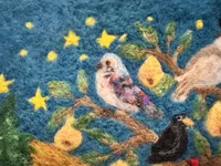 The Third Annual Felting Advent Calendar - Online Class or add Kit - Twelve Days of Christmas – Image 2