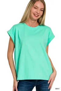 Short Sleeve T-shirt – Medium, Mint