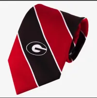 Georgia Bulldogs Stripe Necktie – Image 1