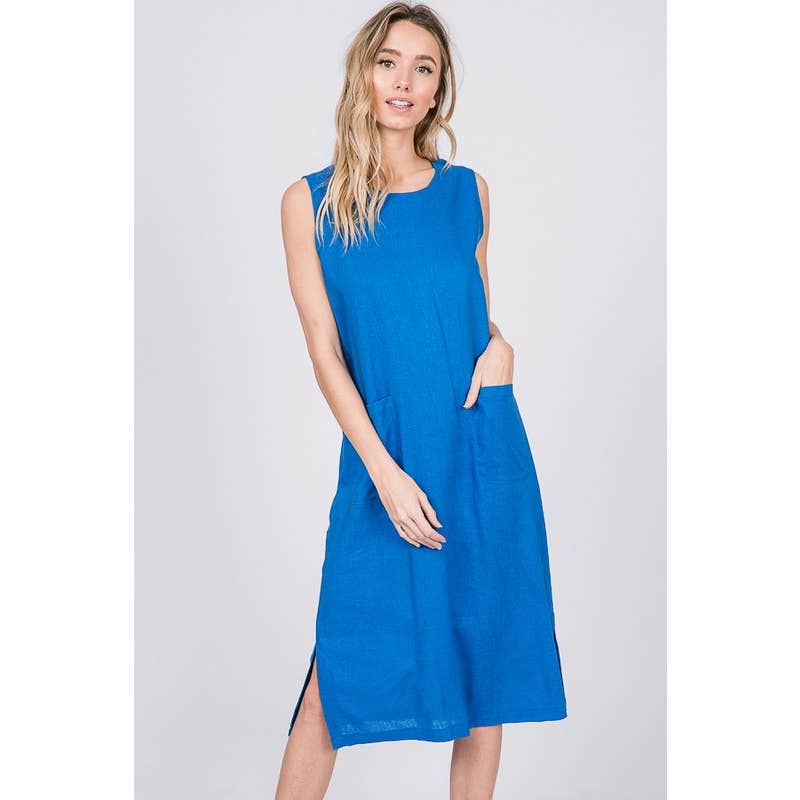 Minimalist Dress – Medium, Royal Blue