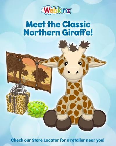 WEBKINZ – Northern Giraffe