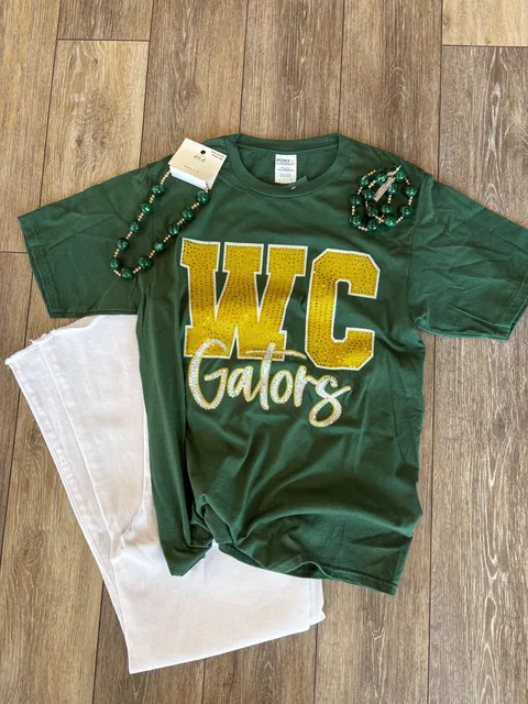 WC Gators Spangled T-shirts – Small, WC Gators