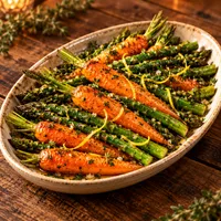 Frenched Baby Carrots & Asparagus – Image 1