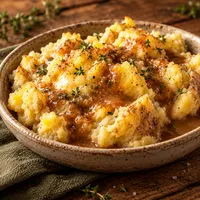 Buttery Smashed Yukon Gold Potatoes with Gravy – Image 1
