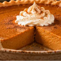 Traditional Pumpkin Pie with Almond Crust (8-Inch) – Image 1