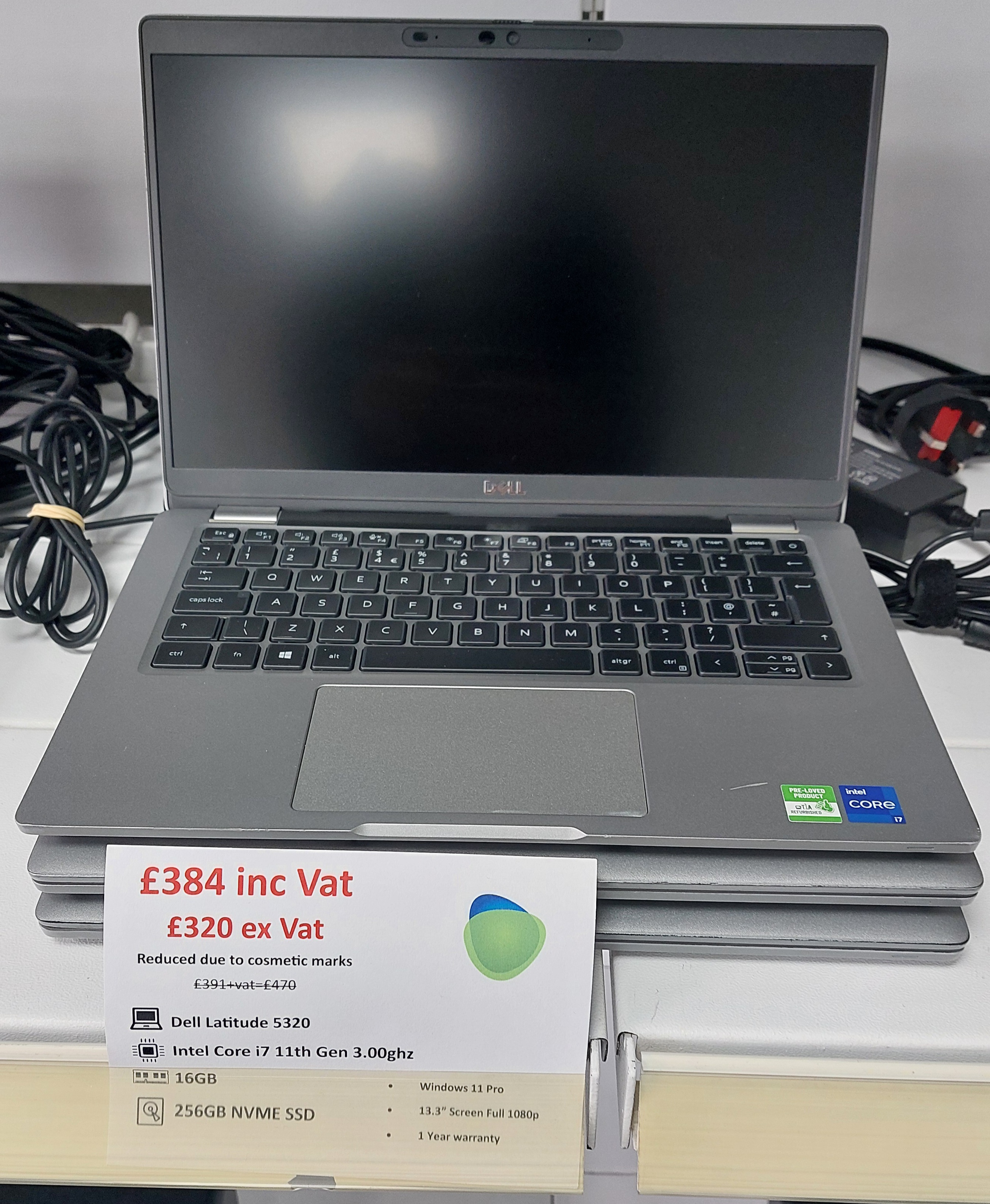 Dell Latitude 5320 Laptop - £384 – Image 1