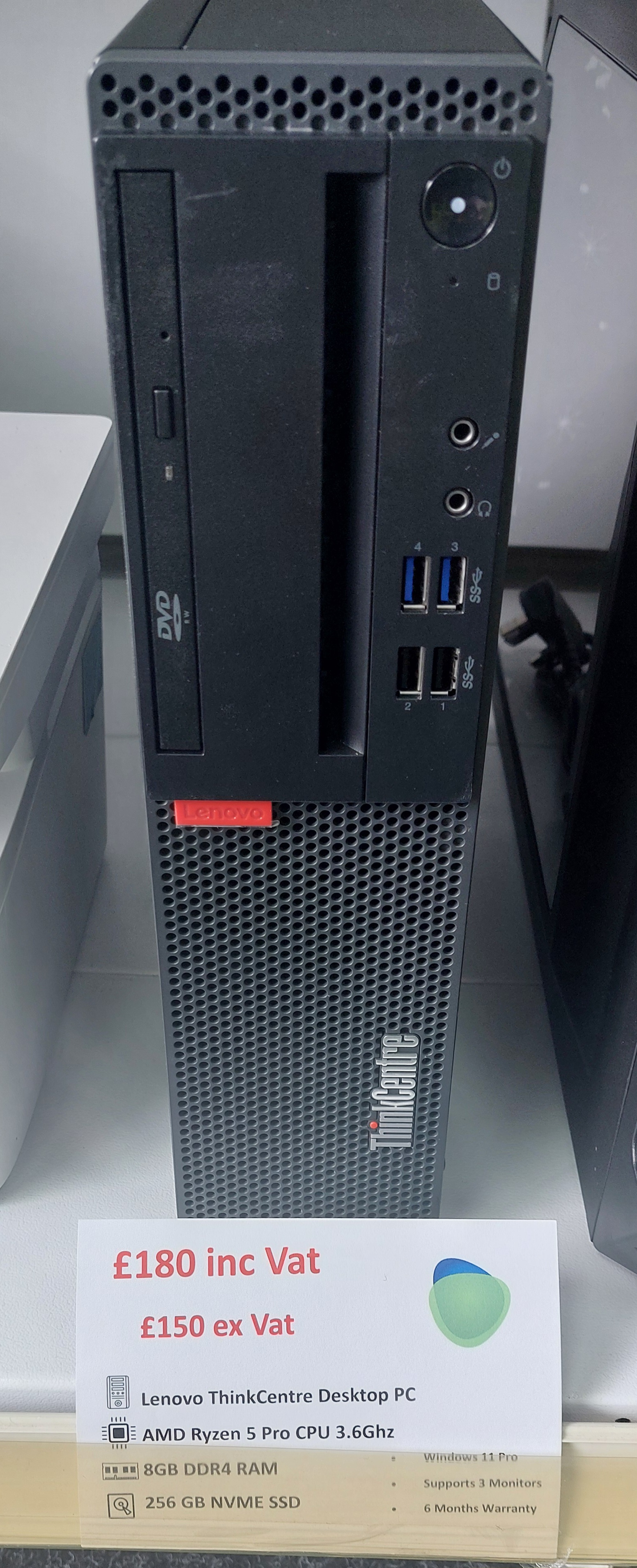 Lenovo ThinkCentre Desktop - £180.00 – Image 1