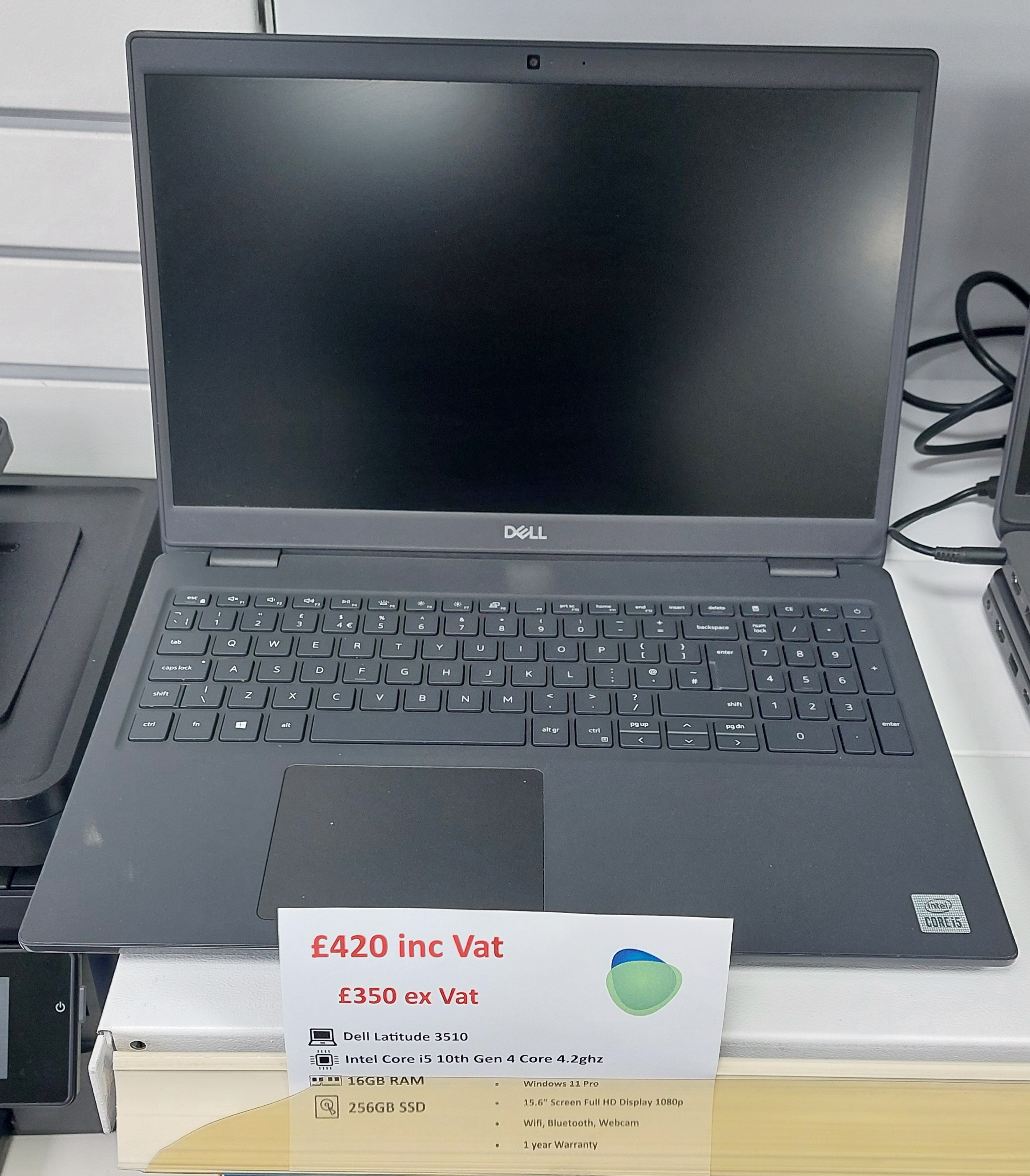 Dell Latitude 3510 Laptop - £420.00 – Image 1