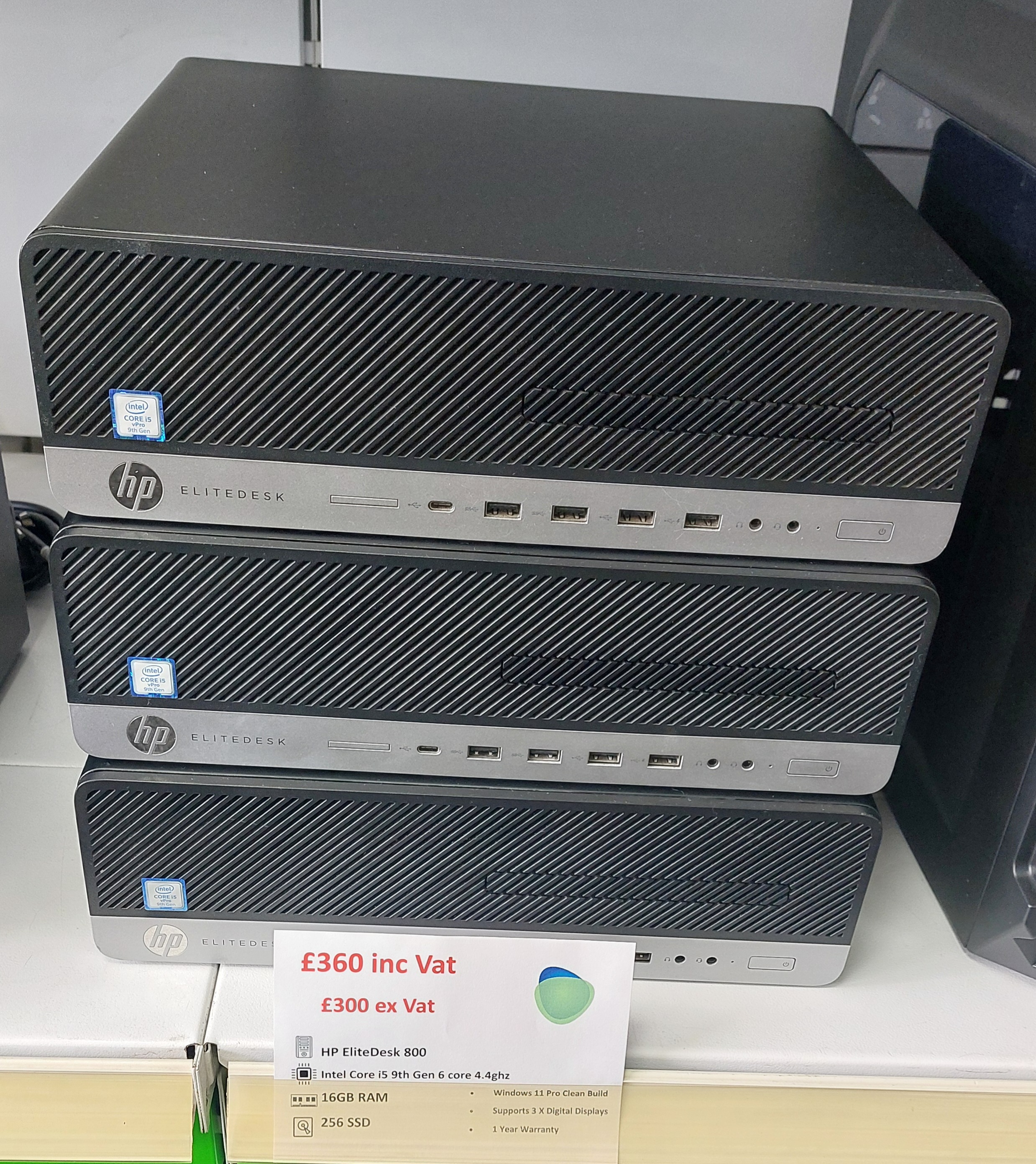 HP EliteDesk 800 Desktop - £360 – Image 1