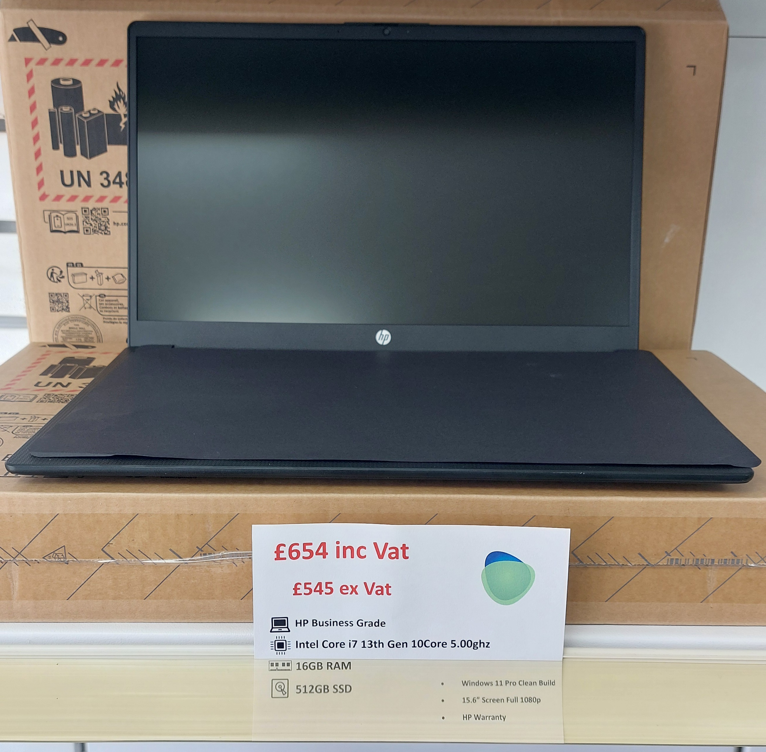 HP Business Grade Laptop - £654 – Image 1