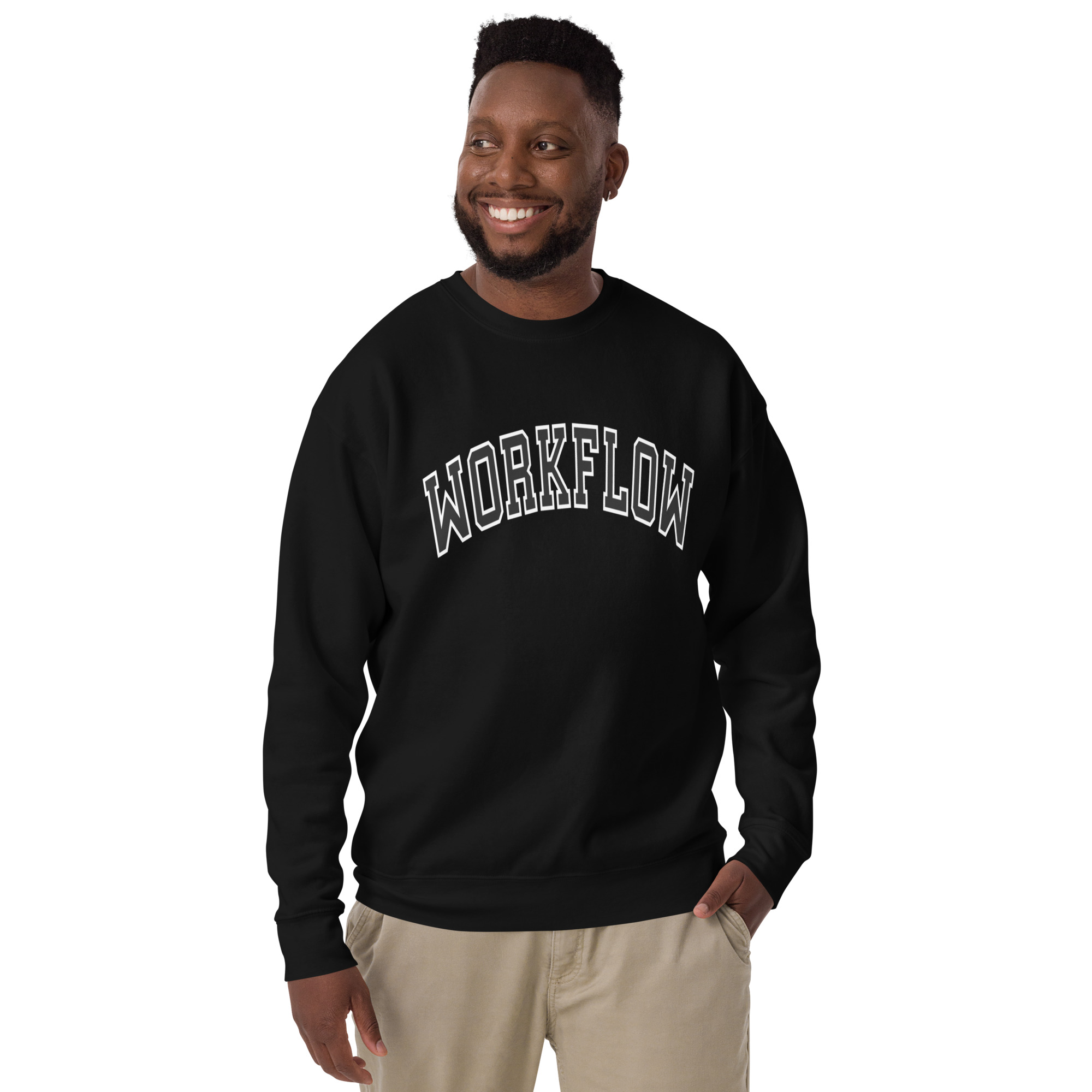 Unisex Workflow Sweatshirt – Image 3