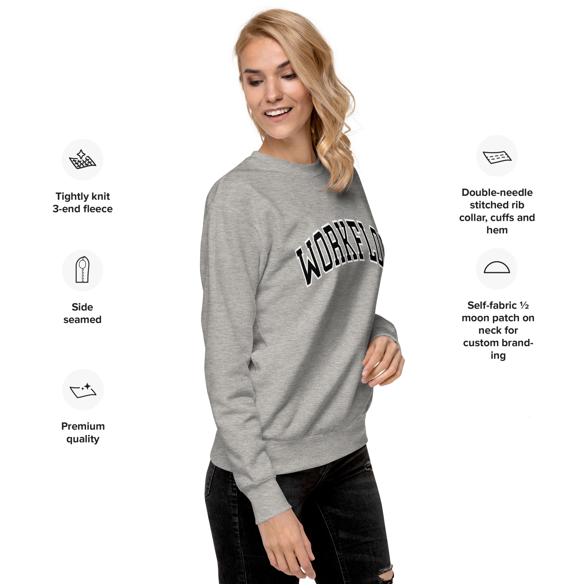 Unisex Workflow Sweatshirt – Image 6