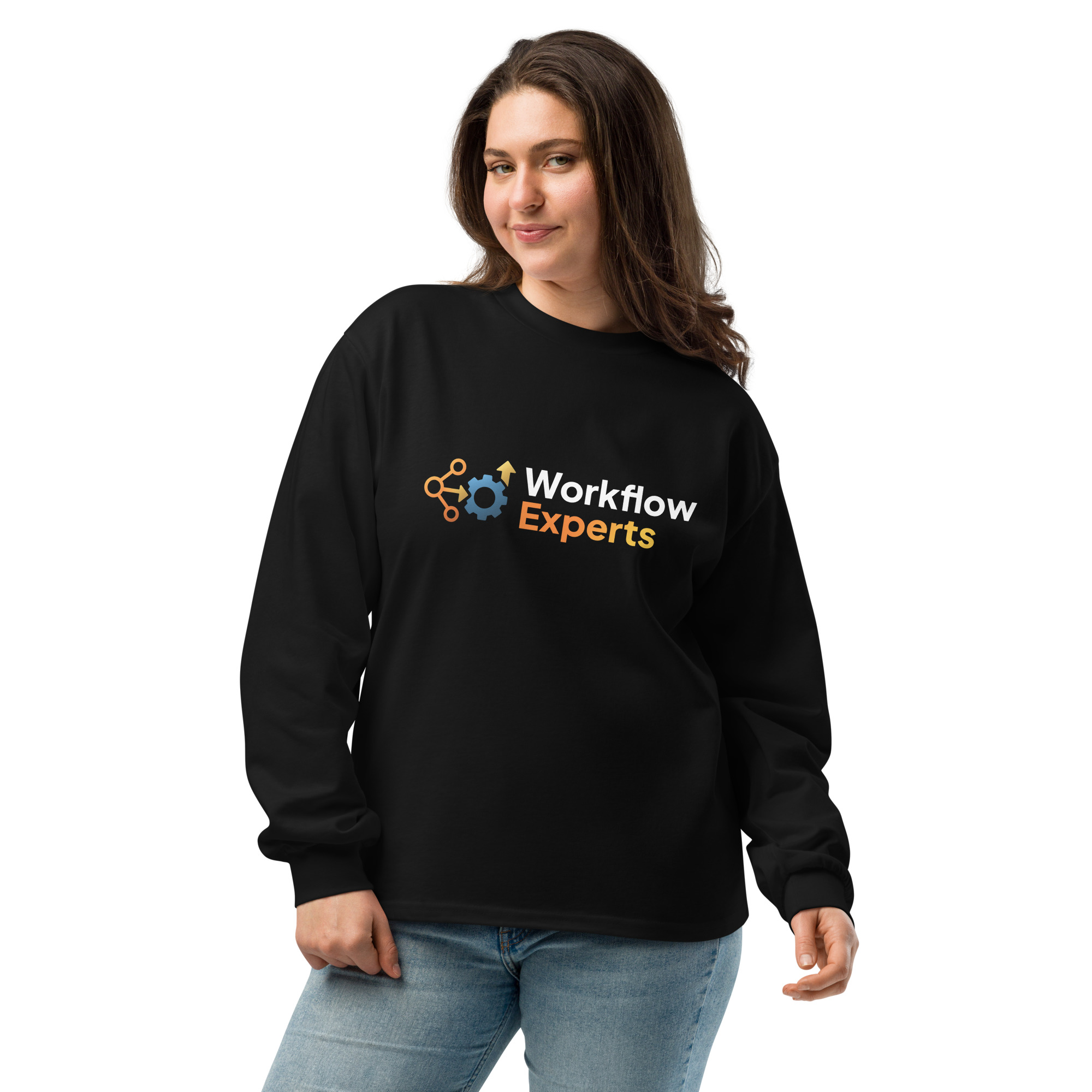 Workflow Experts - Premium heavyweight long sleeve shirt – Image 5